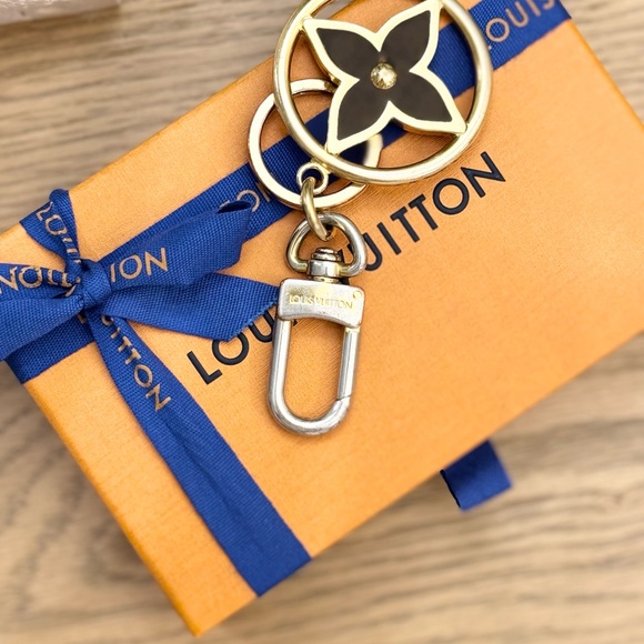 LOUIS VUITTON 2022 Puzzle Flower Monogram Keyring - Picture 8 of 15